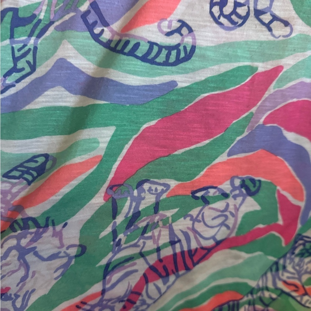 Lilly Pulitzer Multicolor Tropical Tank Top - Picture 2 of 4
